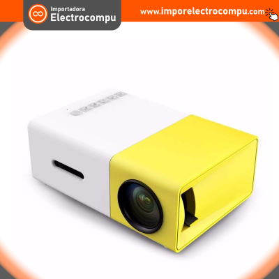 Mini Proyector Portable -LED PROJECTOR KAM YG-300 - (600 Lumens Video 1080P)